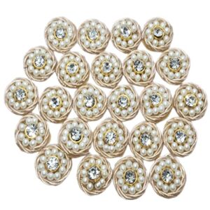Artificial Pearl & Stone Setting Small Size Beautiful Appliques