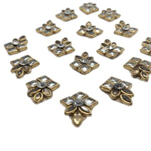 Small Stone & Glass  Made Beautiful Design  Decorative  Applique Patches