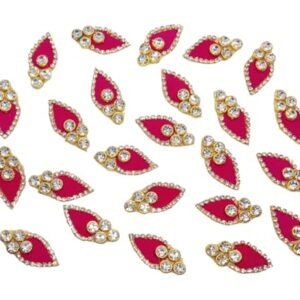 Arrowhead Shape Pink Color Beautiful Appliqué Patches For Craft Decoration